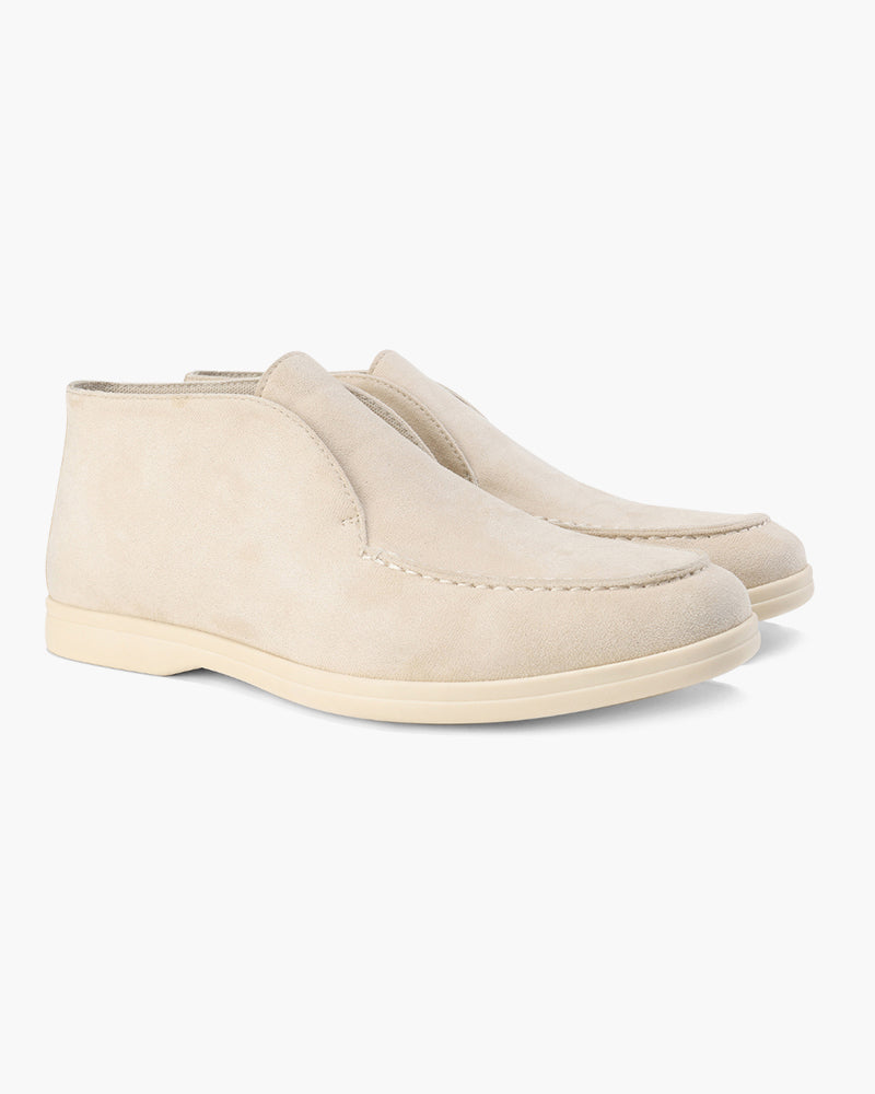 Old Money High Wildleder-Slipper