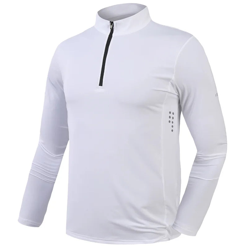 Men's High Neck Dry Fit Shirt
