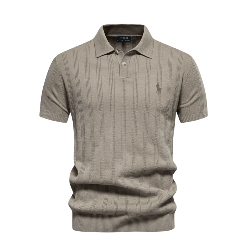 RL Textured Polo Shirt for Men