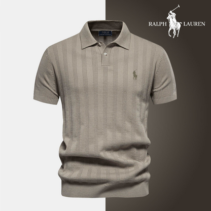RL Textured Polo Shirt for Men - Limited Stock