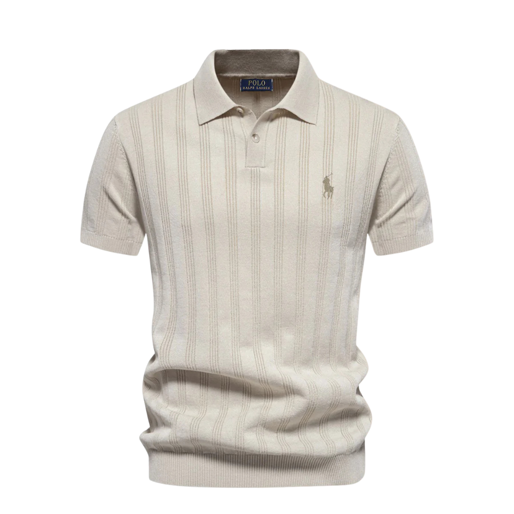 RL Textured Polo Shirt for Men
