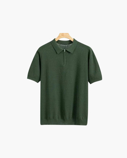 Marbella Zip-Up Polo Shirt