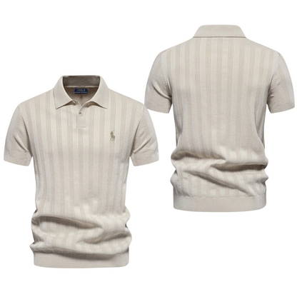 RL Textured Polo Shirt for Men