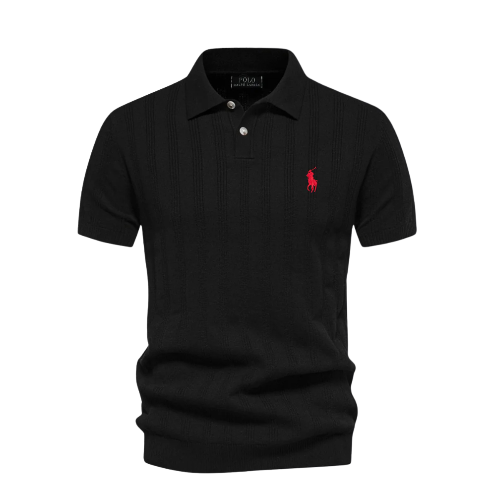 RL Textured Polo Shirt for Men