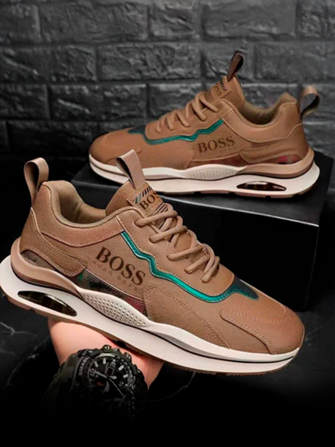 H. Βօѕѕ Essential Men's Premium Sneakers