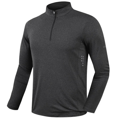 Men's High Neck Dry Fit Shirt