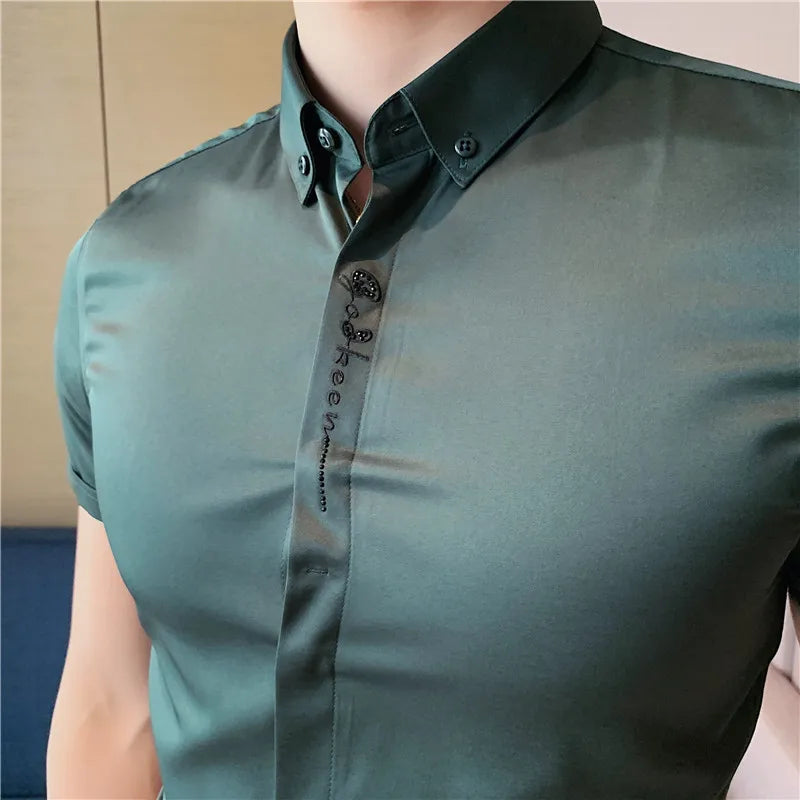 Glama Men's Dress Shirt