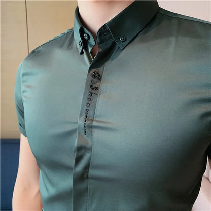 Glama Men's Dress Shirt