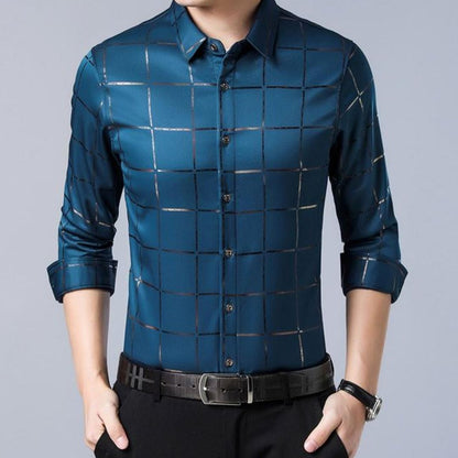 Men's Square Dress Shirt