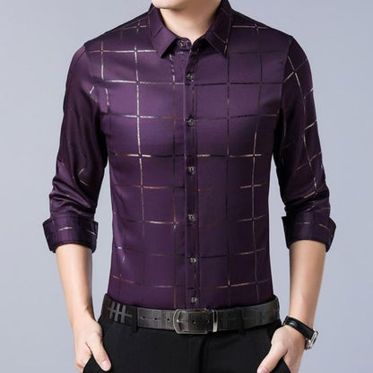 Men's Square Dress Shirt